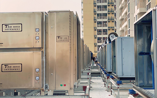 餐車油煙凈化器安裝